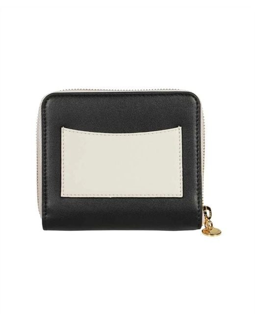 Stella McCartney Black Stella Logo Alter-Nappa Wallet