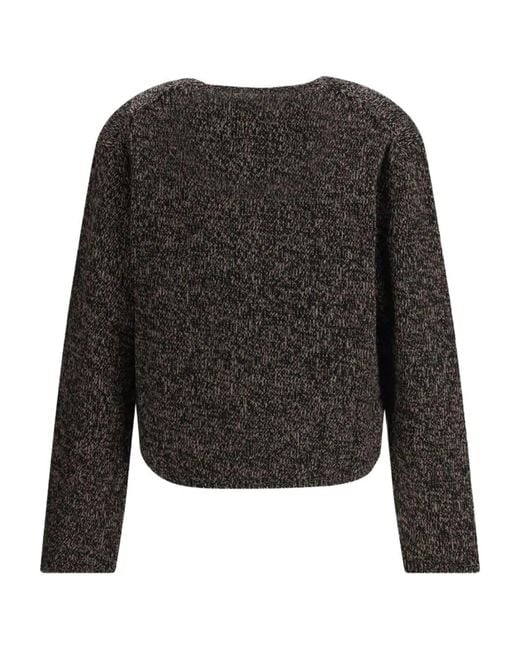 Our Legacy Black Button-Front Knit Cardigan for men