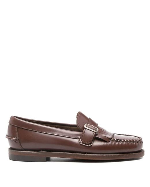Sebago Brown Lyocell Wool Elastane Top for men