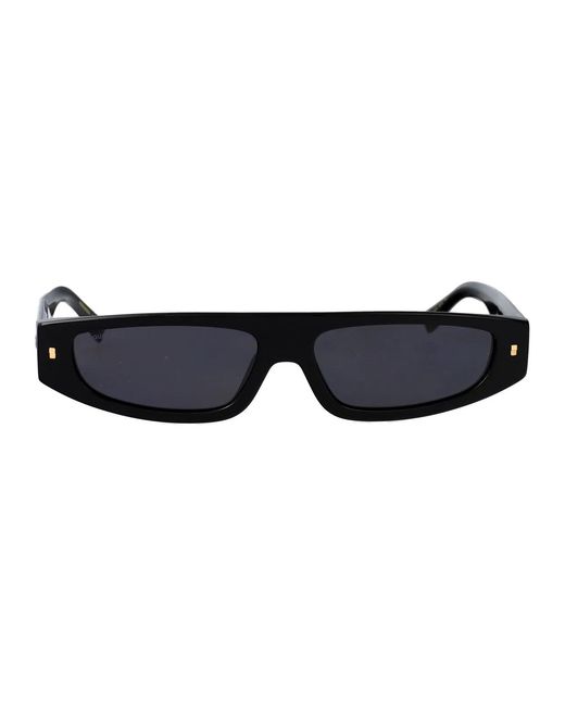 DSquared² Black Acetate Sunglasses