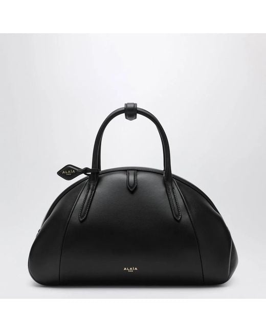 Alaïa Black Alaia Leather Purse Handbag