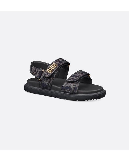 Dior Blue Act Sandals