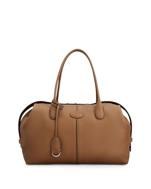 Tod's Brown Tods Designer Leather Tote