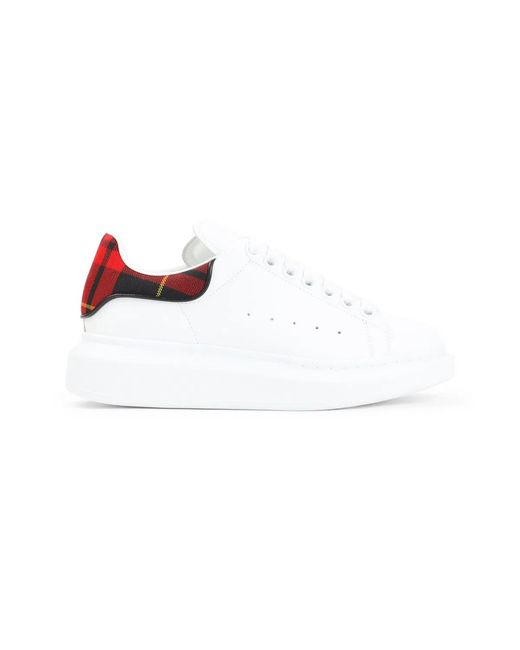 McQueen White Oversized Sneakers