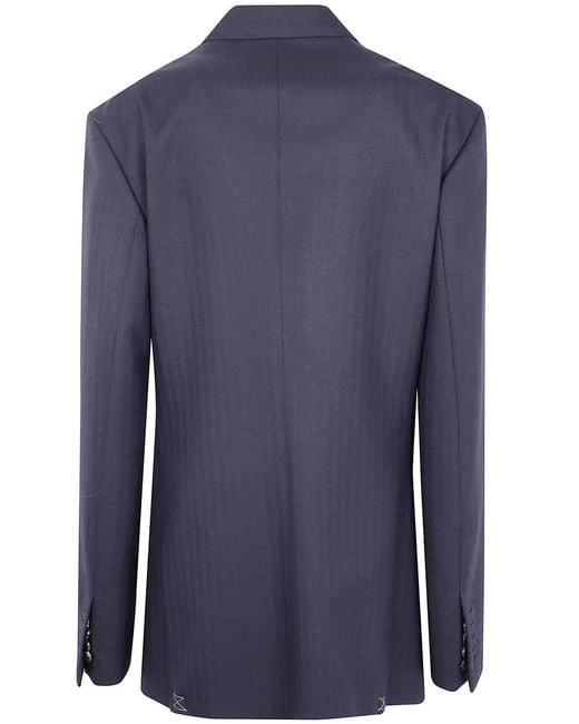 Dries Van Noten Blue "Bafya" Jacket