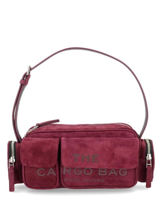 Marc Jacobs Purple "The Cargo" Bag With Logo