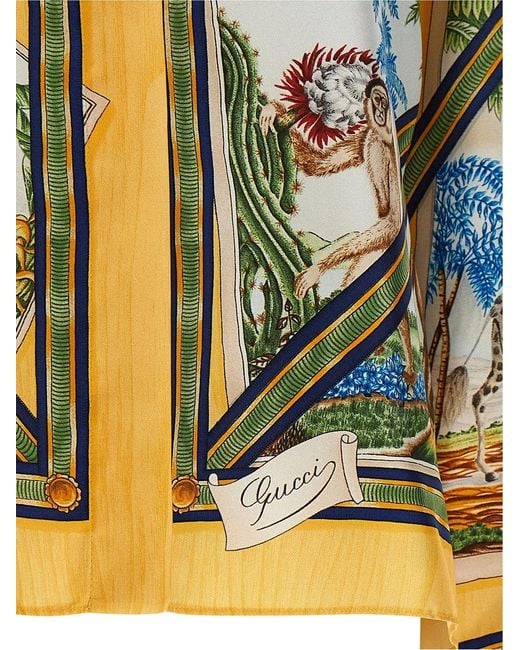 Gucci Multicolor Silk Shirt