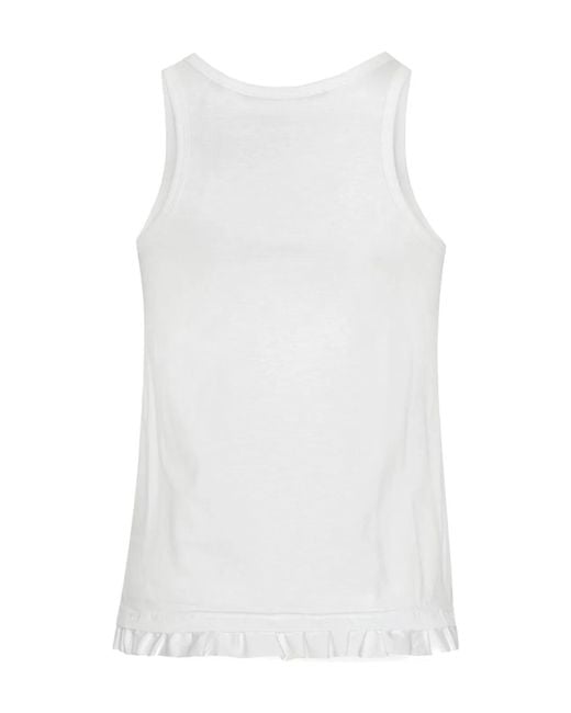 ROTATE BIRGER CHRISTENSEN White Rotate Birger Christensen Tops With Logo