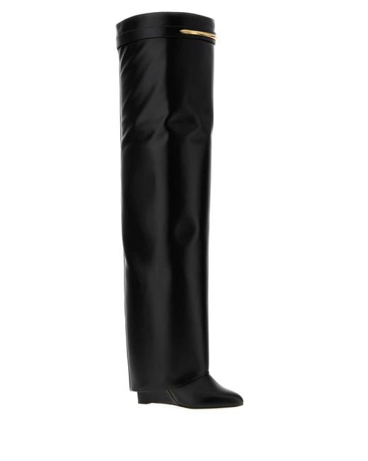Givenchy Black Shark Pinch Over The Knee 90Mm