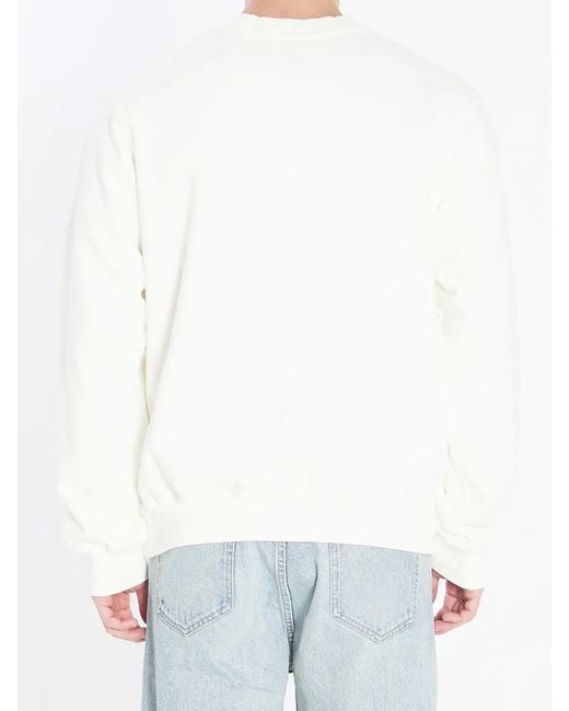Casablanca White Casa Way Mountain Sweatshirt for men