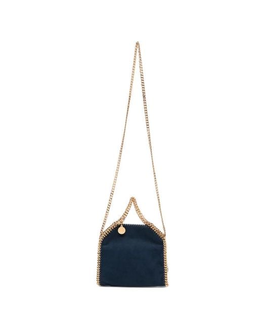 Stella McCartney Blue Falabella Tiny Crossbody Bag