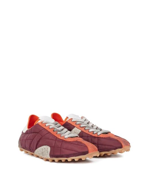 Maison Margiela Pink Oxblood Sneakers