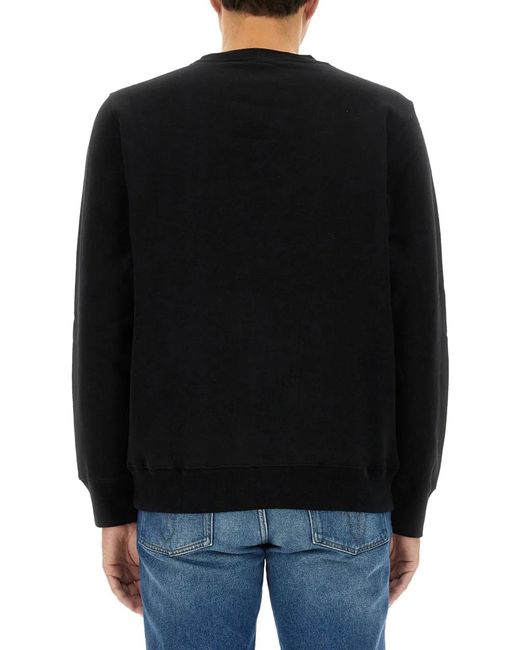 Paul Smith Black Ps Paul Smith Cotton Sweatshirt for men