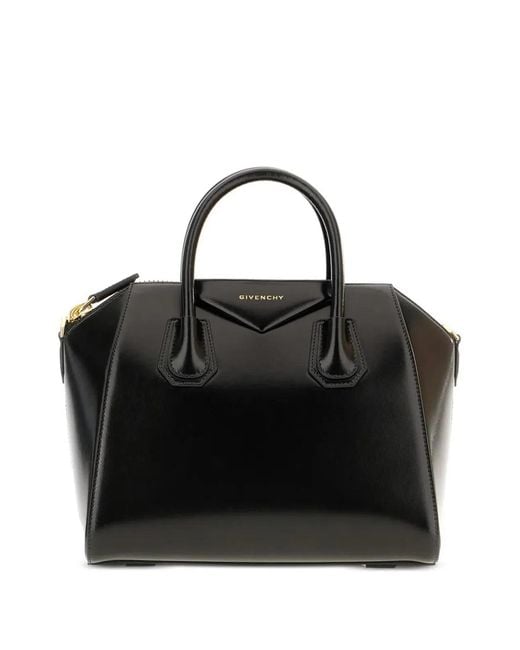 Givenchy Black Antigona Calfskin Tote Bag With Handle