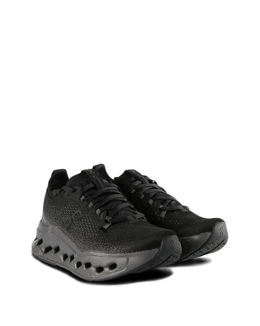 On Shoes Black Cloudsurfer Max
