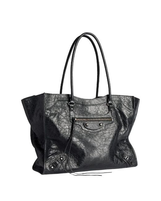 Balenciaga Black Medium Le City Tote Bag