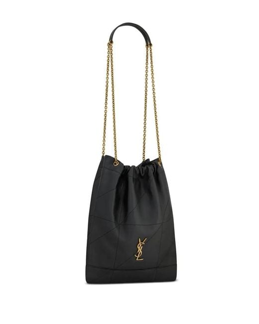 Saint Laurent Black Ysl Bo Jamie Pochon 7_Agneau P