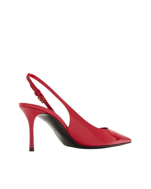 Dolce & Gabbana Pink Dolce & Gabbana Patent Leather Slingback Pumps