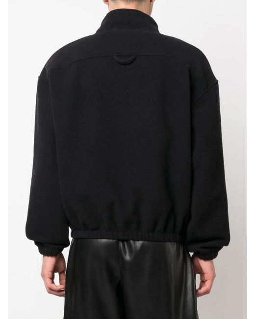 Rier Blue Wool Sweaters for men