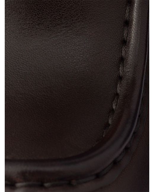 Prada Black Leather Loafers