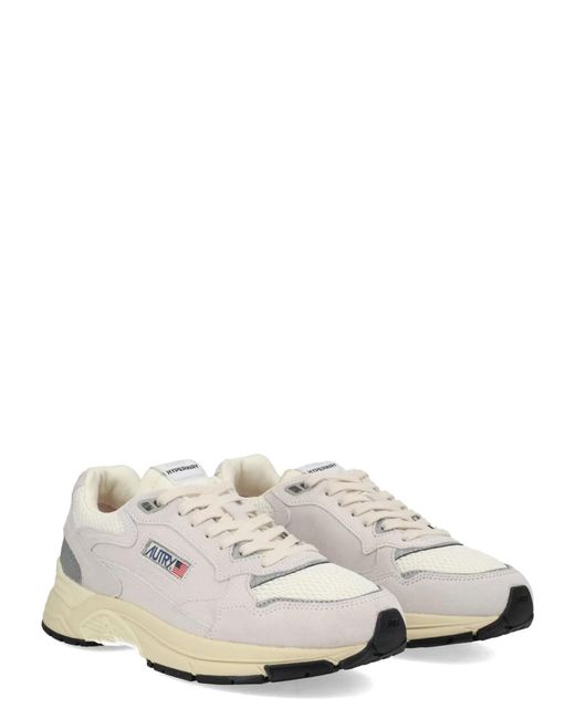 Autry White Sneaker "Hyperway" for men