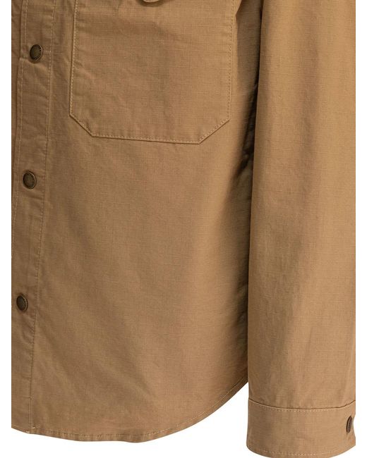 Manifattura Ceccarelli Brown Cotton Jacket for men