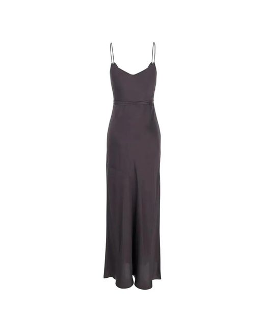Antonelli Purple "Lukas Norberto" Fit Midi Dress