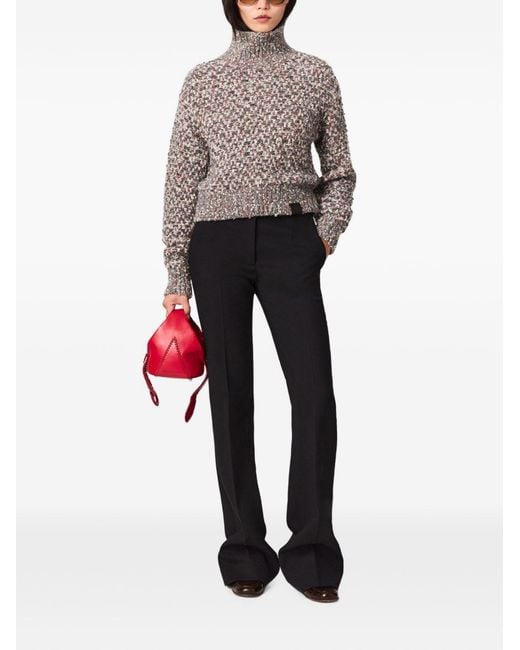 Stella McCartney Gray Wool Blend Jumper
