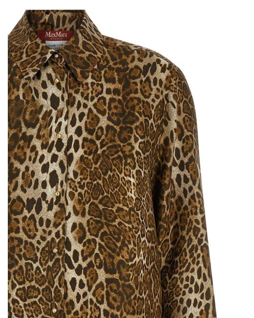 Max Mara Brown 'Mstaffari' Shirt