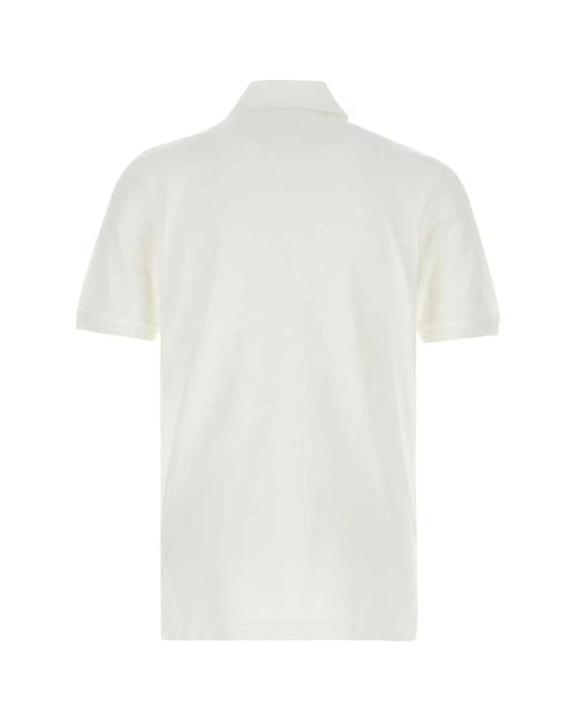 Fedeli White Polo Mc for men