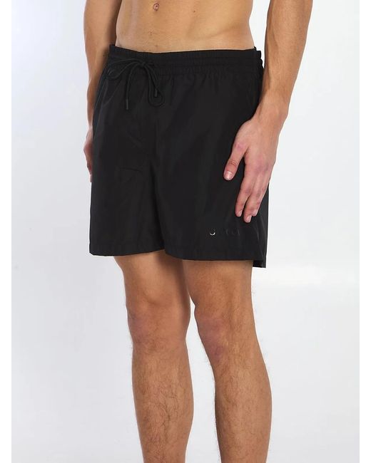Gucci Black Swimsuit With Logo for men