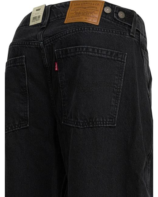 Levi's Black Cotton Jeans for men