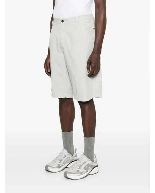 C P Company White C.P.Company Bermuda for men