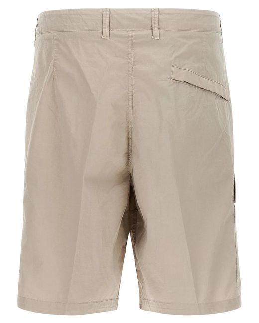 Stone Island Natural 'L100020' Bermuda Shorts for men