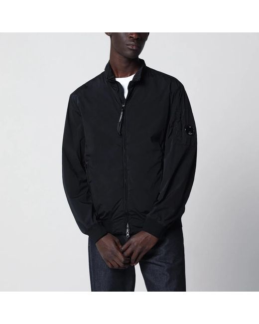 C P Company Black Total Eclipse Zip Jacket By for men