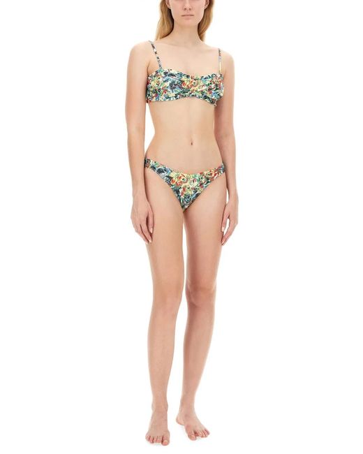 Ganni Blue Top Bikini