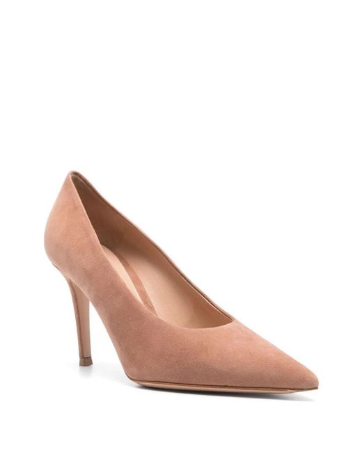 Gianvito Rossi Pink Shoes Camoscio