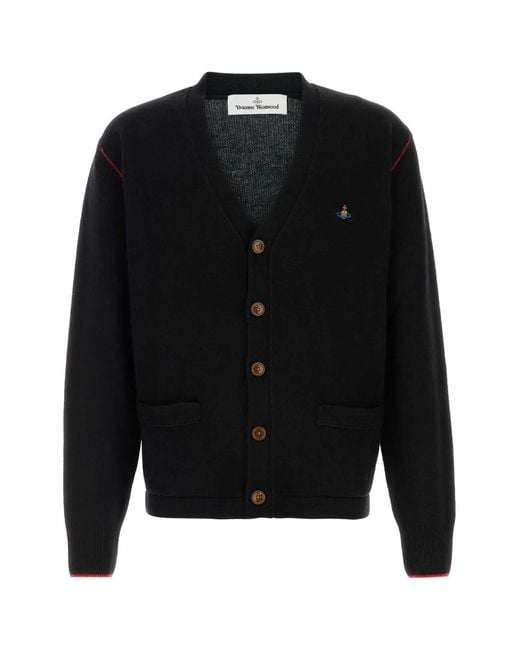 Vivienne Westwood Black Alex Cardigan for men