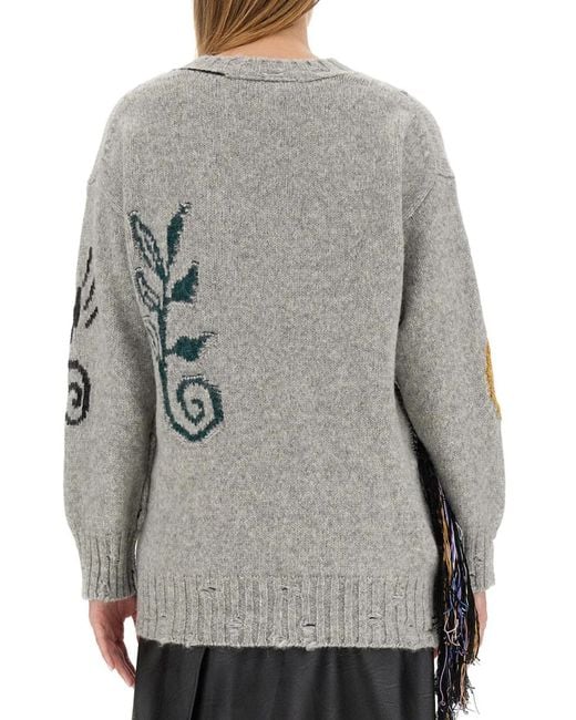 Stella McCartney Gray Artwork Shirt