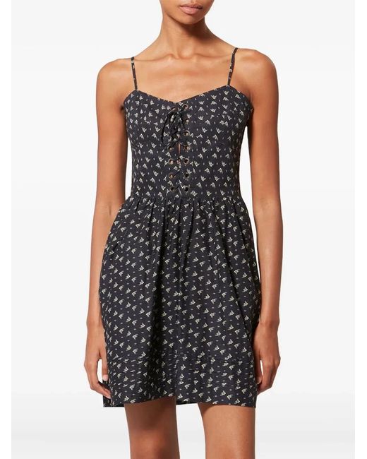 Isabel Marant Black Ecru Cotton Jacket