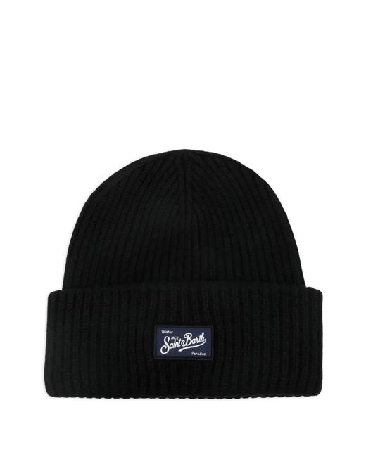 Mc2 Saint Barth Black "Berry" Knitted Hat for men