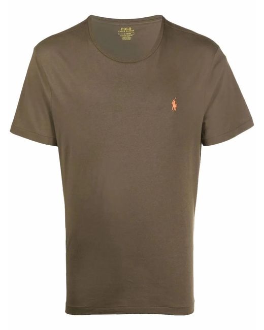 Polo Ralph Lauren Green Custom Slim Fit Jersey T-Shirt for men