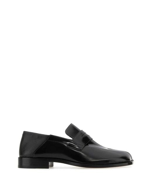 Maison Margiela Black Tabi Loafers Babouche for men