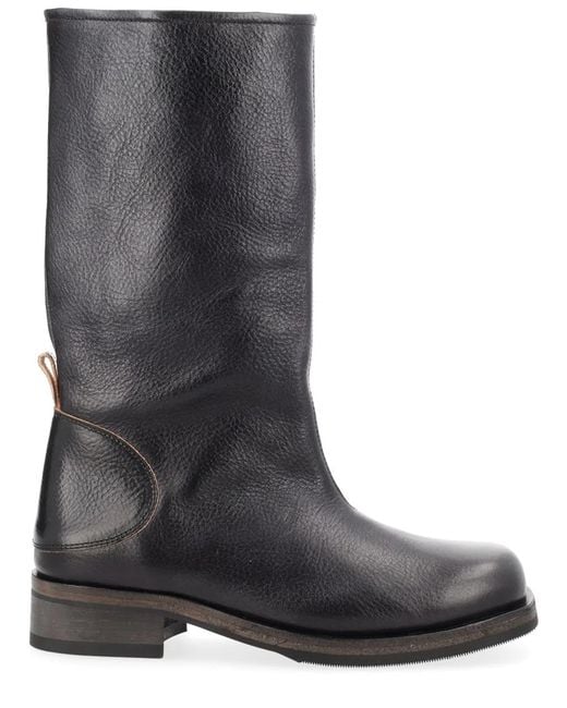 Our Legacy Black Cow Leather Boots