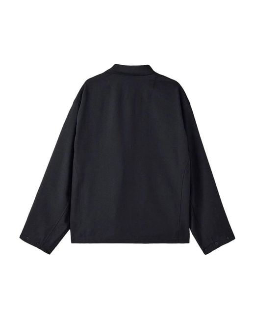 Y-3 Blue Logo Blouson Jacket for men