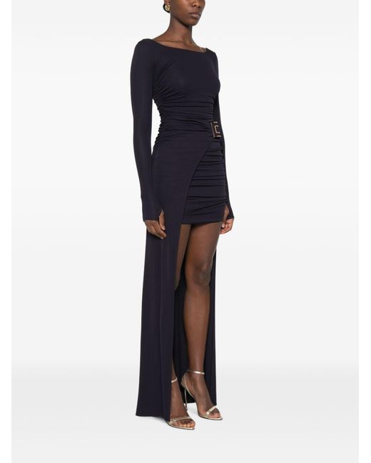Elisabetta Franchi Blue Night Long Dress