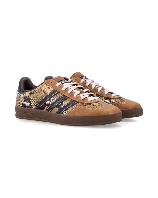 Adidas Brown Adidas Originals Wales Bonner Gazelle Snake Shoes