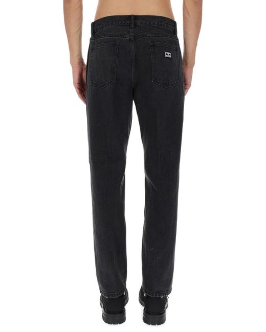 Obey Black Pants "Hardwork" for men