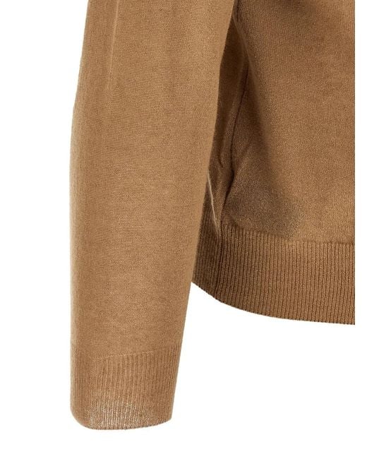 Zanone Brown 'Giro' Sweater for men