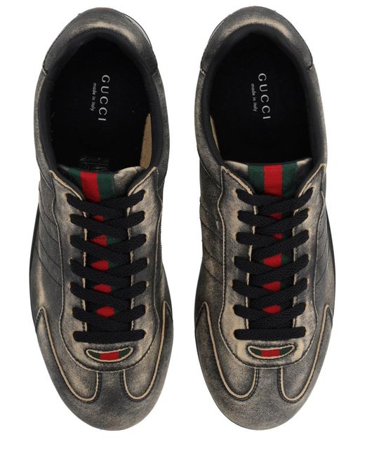 Gucci Brown "Shift" Sneaker